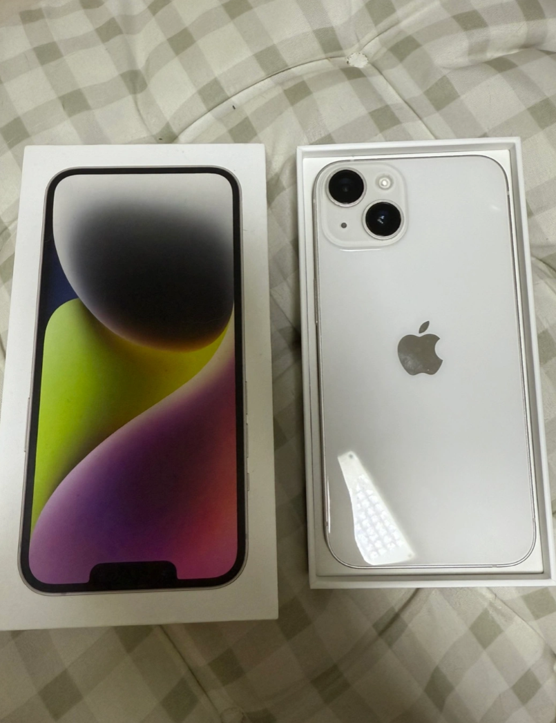 아이폰 14 256GB 화이트 자급제