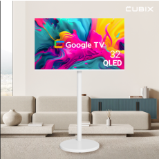 무빙큐빅스 화이트에디션 32인치 FHD QLED 삼탠바이미 스탠바이미