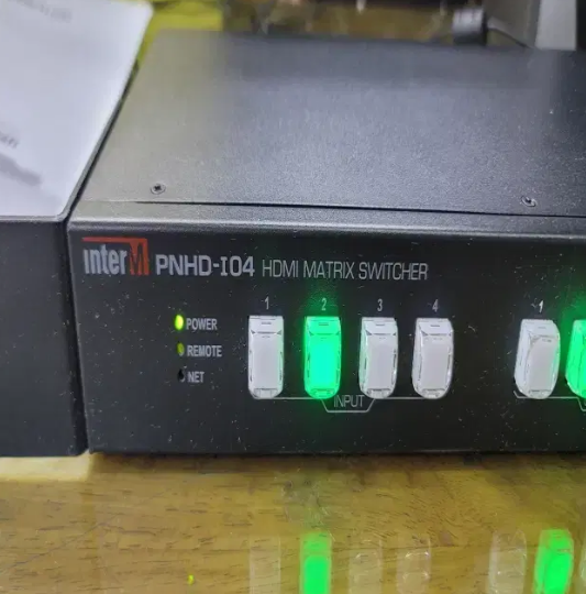 인터엠 HDMX영상 선택기 HDMS-0404H( PNHD-I04조달모델)