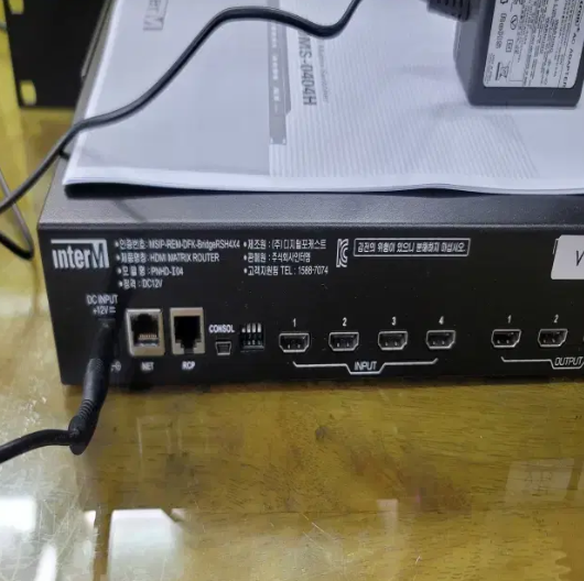 인터엠 HDMX영상 선택기 HDMS-0404H( PNHD-I04조달모델)