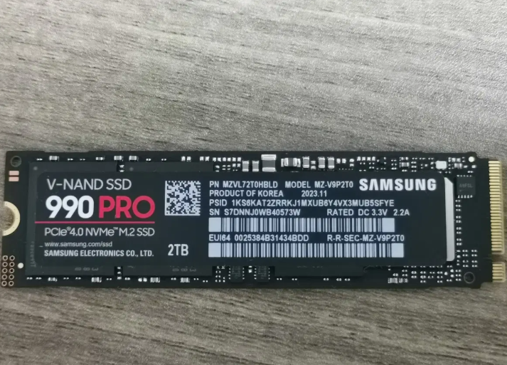 삼성 ssd 990pro 2tb