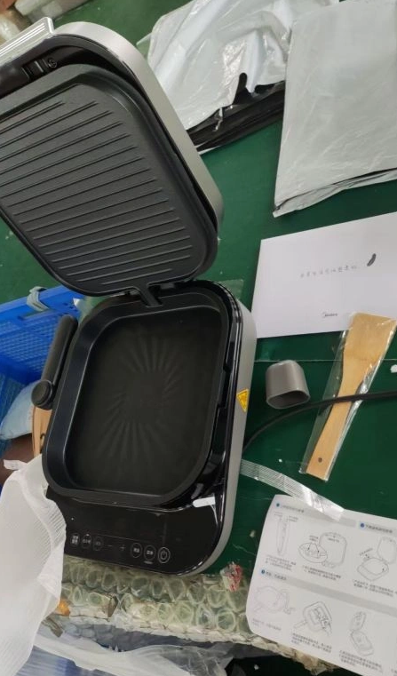 메이디 맥향 전기팬 양면 가열 가정용 전자동 그릴 탈부착 팬케이크 JKS3082