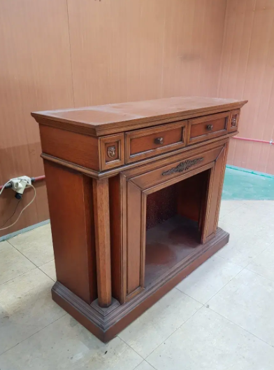 벽난로서랍장