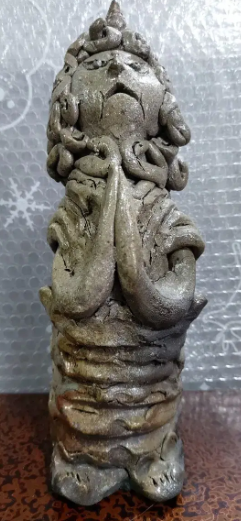 개인 도자기 작품 기도하는 도깨비 소녀