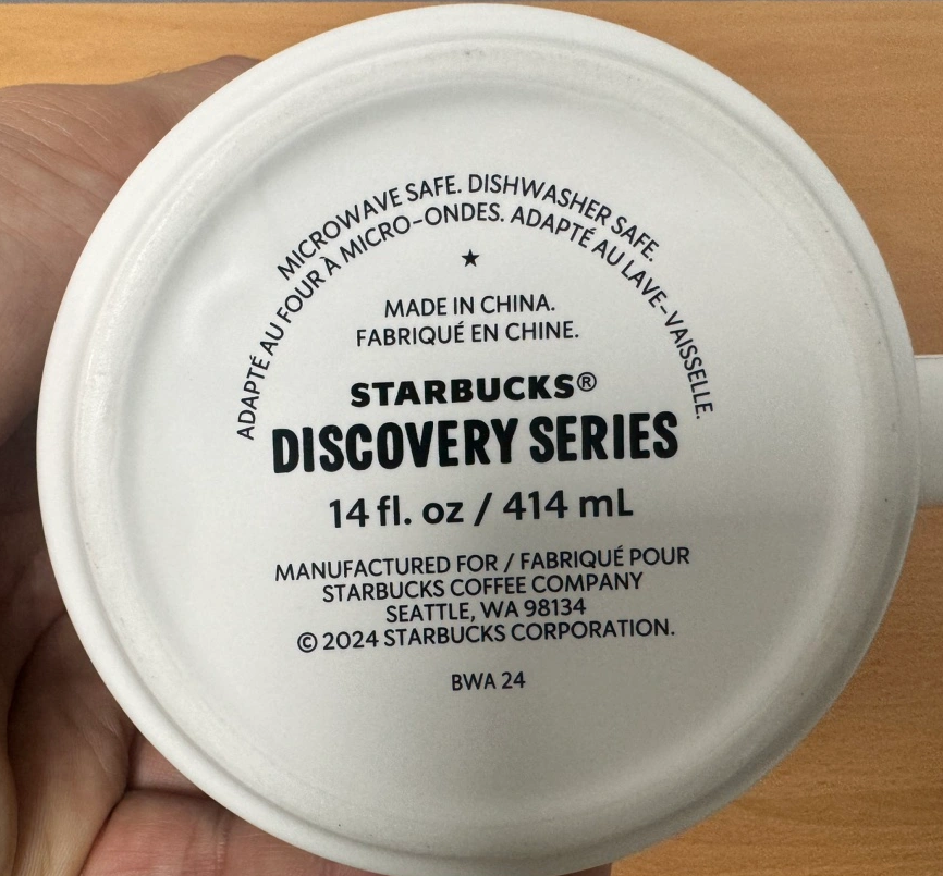 스타벅스 디스커버리 머그컵 로스앤젤레스 414 mL (Starbucks Discovery Mug) 박스 Full