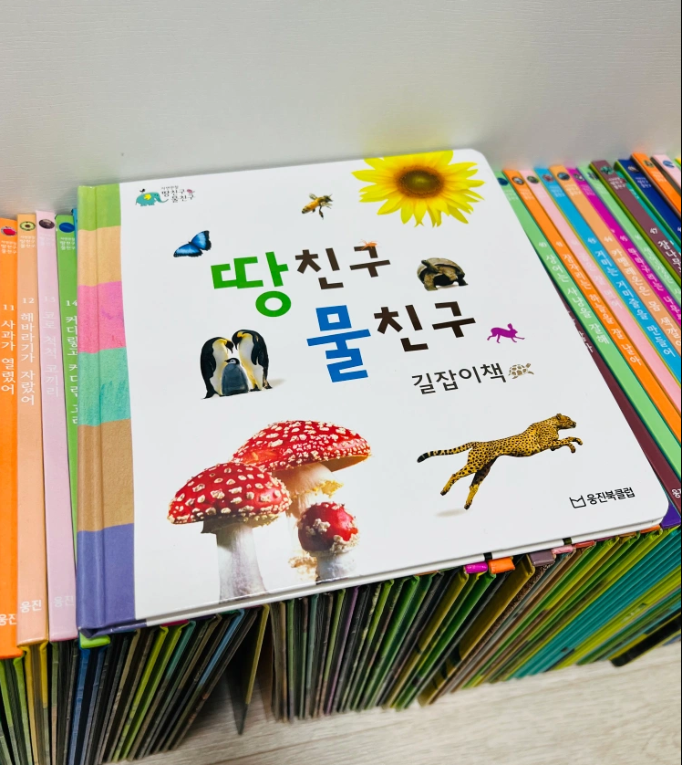웅진북클럽 자연관찰 전집 - 땅친구 물친구 개정판 ?