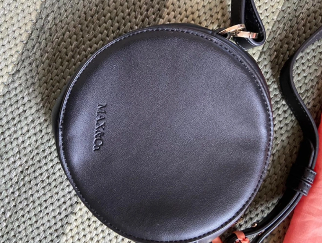 MAX&Co. 블랙 원형 미니백