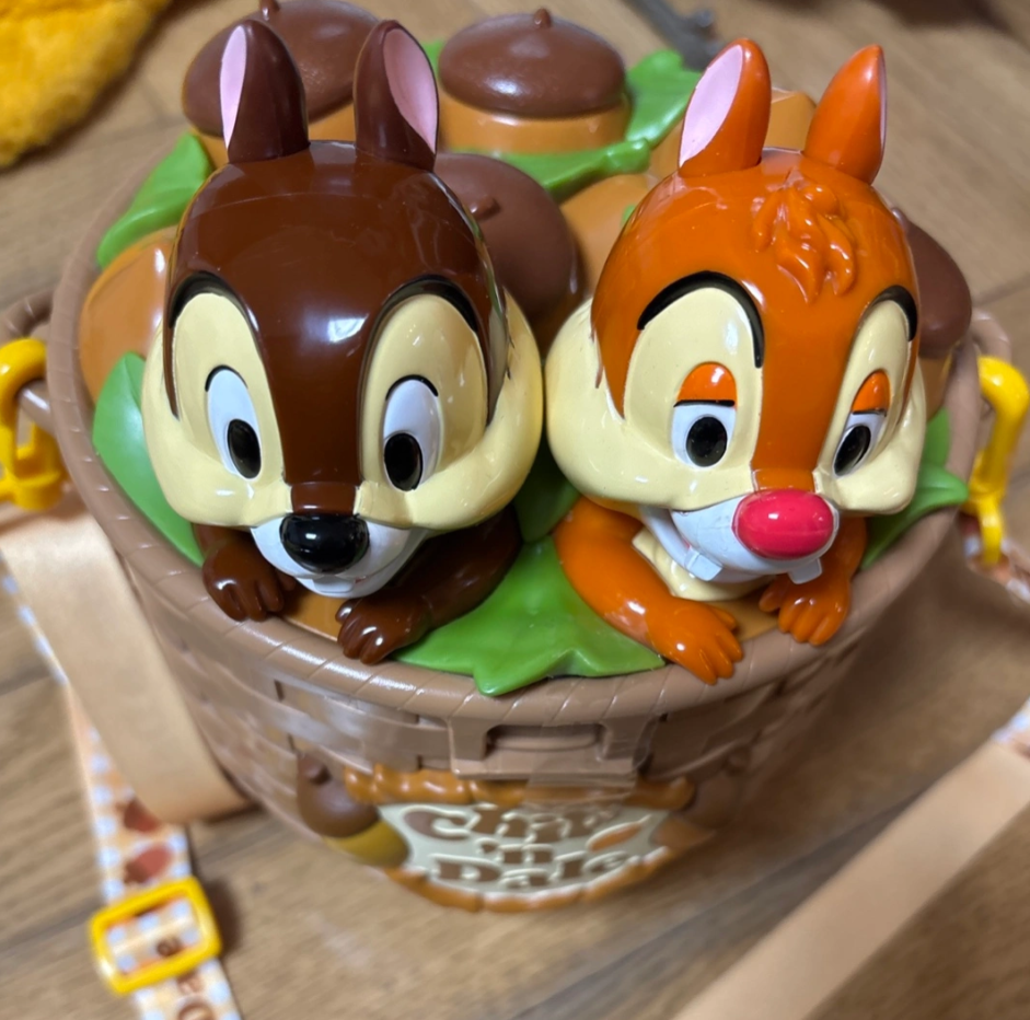 칩앤데일 팝콘통