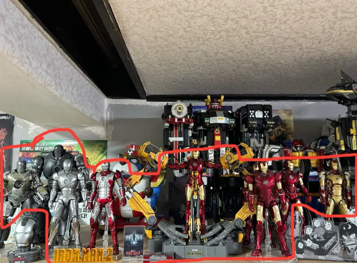 ZD toys 아이언맨 일괄처분