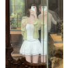 라벨르블랑 앤티크 프릴 스커트 s