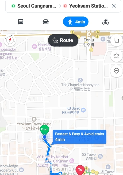 (월 주차권) 역삼역 언주역 근처