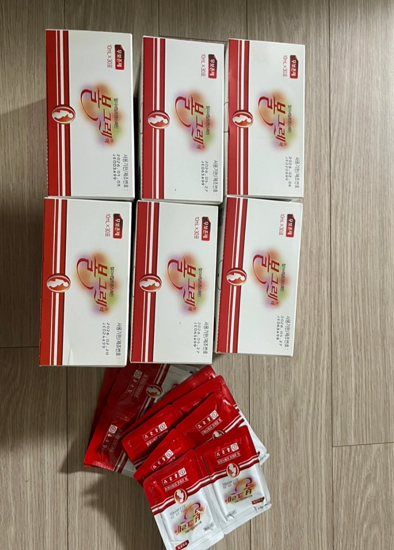 미개봉) 철분제 6상자 모두
