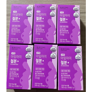미개봉) 철분제 6상자 모두