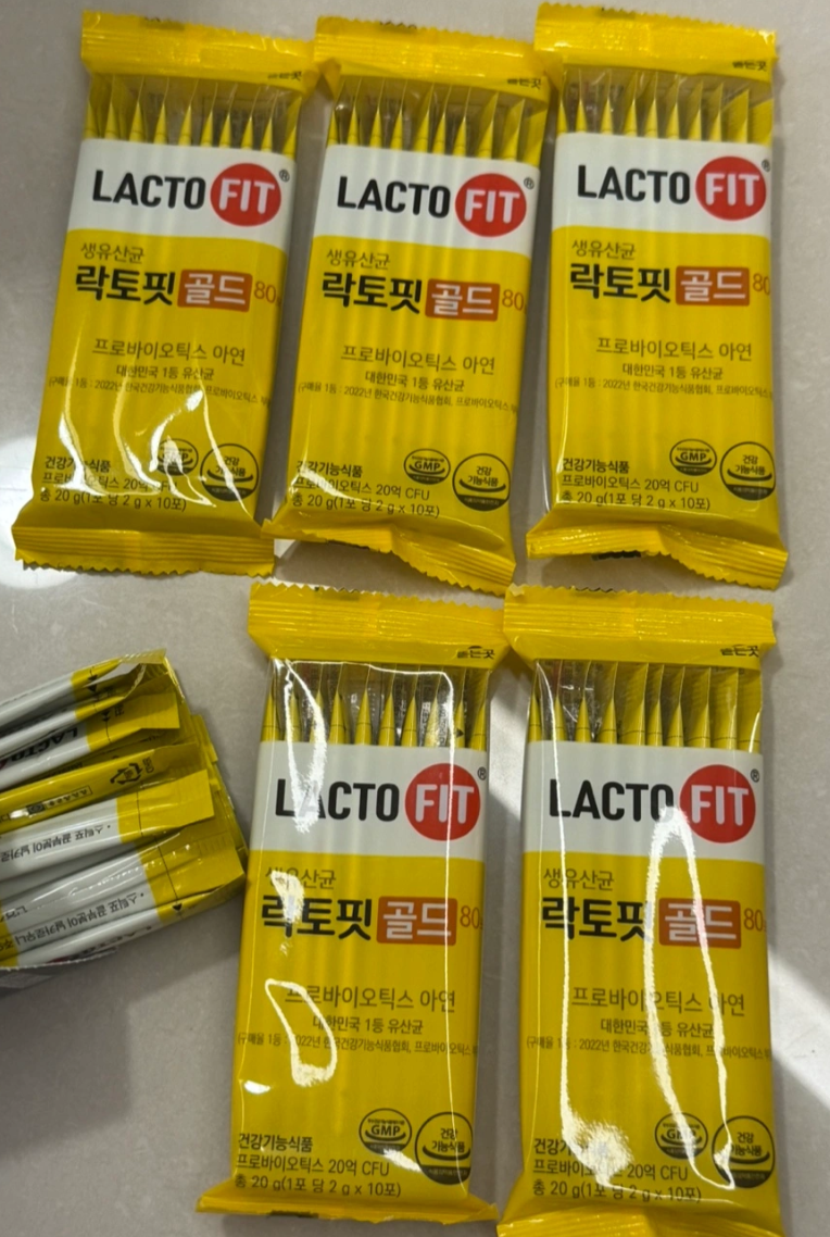 락토핏 골드 유산균 60포