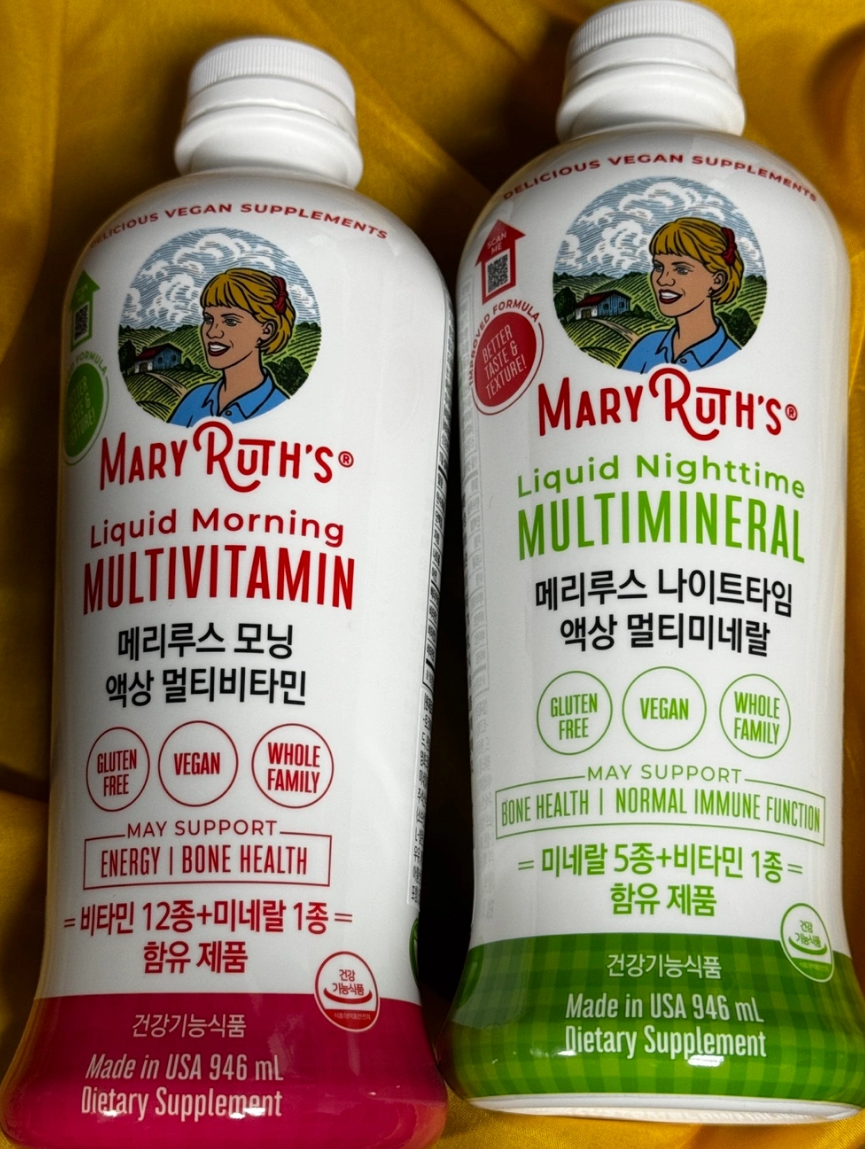 메리루스 액상 멀티비타민 멀티미네랄 946ml ( 모닝 나이트 ) 최화정 비타민