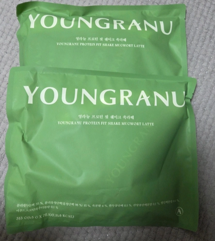 영라뉴 단백질 쉐이크 쑥라떼맛[신제품]