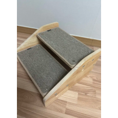 캣츠빌 원목 논슬립 강아지 계단